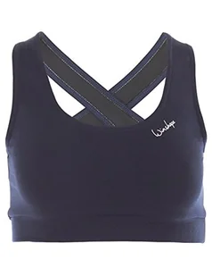 Winshape Damski biustonosz sportowy WVR4, ciemnoniebieski, XS - Biustonosze - miniaturka - grafika 1