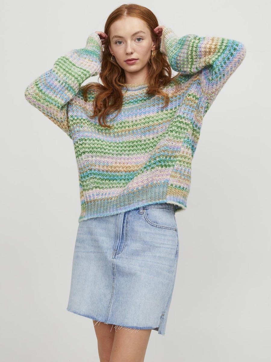 maglie donna jjxx 12207206 simone space medium green