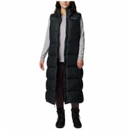 Kurtki i kamizelki sportowe damskie - Kamizelka damska Columbia Puffect™ Long Vest Rozmiar: S / Kolor: czarny - miniaturka - grafika 1