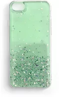 Etui i futerały do telefonów - Wozinsky Star Glitter błyszczące etui pokrowiec z brokatem Xiaomi Redmi Note 9T 5G zielony - miniaturka - grafika 1