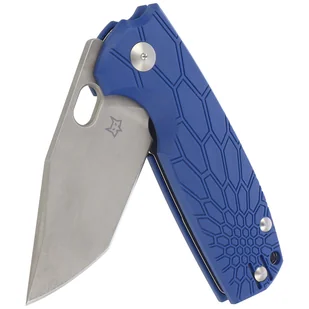 Nóż składany FOX Core Tanto Blue FRN, Acid Stone Washed N690Co by Jesper Voxnæs (FX-612 BLS) - Noże - miniaturka - grafika 4