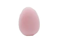 Wielkanoc - Jajko wielkanocne flokowane różowe - 15 cm - 1 szt. - miniaturka - grafika 1