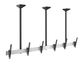 Uchwyty do telewizora - Equip 650374 uchwyt do telewizorów 127 cm (50") Czarny, Srebrny - miniaturka - grafika 1