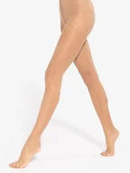 Rajstopy - Damskie rajstopy wzorzyste beżowe Gatta r.2 - miniaturka - grafika 1