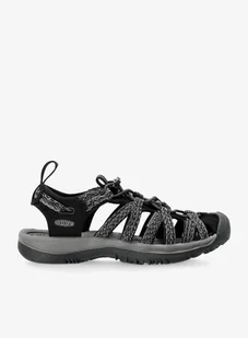 Sandały turystyczne damskie Keen Whisper - black/steel grey - Buty trekkingowe męskie - miniaturka - grafika 1