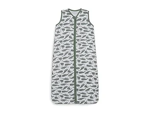 Jollein Baby & Kids Baby & Kids - Śpiworek Niemowlęcy Letni Summer Hydrophilic Whales Ash Green 70 cm - Pościel dla dzieci - miniaturka - grafika 1