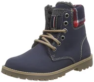 Kozaki damskie - Tommy Hilfiger Houston JR 1NW chłopięce kozaki z krótką cholewką, niebieski - niebieski Midnight 403-33 EU - miniaturka - grafika 1