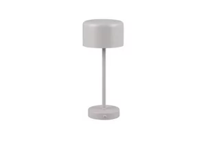 Trio Leuchten Nowoczesna lampa stołowa szara na akumulator - Poppie - Lampy stojące - miniaturka - grafika 1