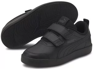 Buty Dziecięce Puma Courtflex 371544-06 Rzepy 20 - Buty dla dziewczynek - miniaturka - grafika 1
