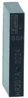 Sterowniki i przekaźniki - Lovato Przekaźnik interfejsowy półprzewodnikowy, sterowanie 24VDC, 1SSR, 4A, wyjście 3..28VAC HR201DS024 - miniaturka - grafika 1