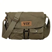 Inne - TEMU Torba na ramię w stylu vintage z płótna, torba na ramię na co dzień, torba na ramię w stylu retro, duża pojemność, torba na ramię z wieloma - miniaturka - grafika 1