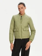 Kurtki damskie - Geox Kurtka przejściowa Amabel W5520F T3132 F3275 Zielony Regular Fit - miniaturka - grafika 1