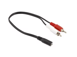 APTEL Przejściówka JACK 3,5 na 2 RCA AK267 - Złącza, przejściówki, adaptery - miniaturka - grafika 4