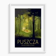 Plakaty - Plakat Puszcza Białowieska B1 70,7x100 cm - miniaturka - grafika 1