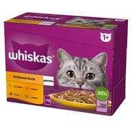 Mokra karma dla kotów - Whiskas Sasz Gal Drób/Ind/Kacz/Kur 12x85g - miniaturka - grafika 1