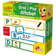 Gry planszowe - Lisciani Giochi Karotka Graj i pisz Alfabet DA-54770 - miniaturka - grafika 1