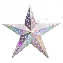Świąteczna gwiazdka LED 60cm - MCD - Ozdoby bożonarodzeniowe - miniaturka - grafika 1