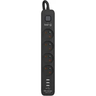 Listwy zasilające - Listwa przeciwprzepięciowa KERG M02591 (3 m) - miniaturka - grafika 1