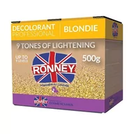 Farby do włosów i szampony koloryzujące - Ronney Ronney Blondie bezpyłowy rozjaśniacz do włosów Rozjaśnia do 9 tonów 500 g - miniaturka - grafika 1