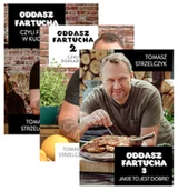 Książki kucharskie - Pakiet Oddasz fartucha, czyli facet w kuchni, Oddasz fartucha 2 czyli dokładka, Oddasz fartucha 3. Jakie to jest dobre - Tomasz Strzelczyk - miniaturka - grafika 1