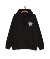 Bluzy męskie - Bluza Męska VANS Scratched Records Pullover Black VN000PA9BLK1 XL - miniaturka - grafika 1