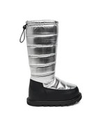 Śniegowce damskie - United Nude Śniegowce Zembla Bubble Boot 10885141190 Srebrny - miniaturka - grafika 1