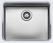 Zlewozmywaki - Zlew REGINOX KANSAS 50X40 stal INOX MAT (R19054) - miniaturka - grafika 1