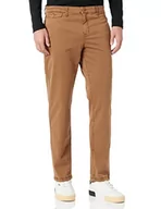 Spodnie męskie - Street One MEN chinosy męskie, Warm Dune Brown, 29W / 34L - miniaturka - grafika 1
