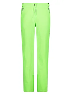 CMP Spodnie narciarskie w kolorze jaskrawozielonym - Spodnie narciarskie - miniaturka - grafika 1
