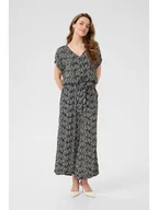 Kombinezony - Kaffe Kombinezon w kolorze szarym - miniaturka - grafika 1