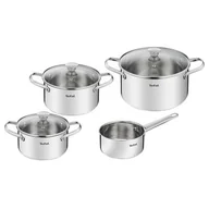 Zestawy garnków i patelni - Zestaw garnków TEFAL Cook Eat B921S784 (7 elementów) - miniaturka - grafika 1