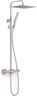 Zestawy prysznicowe - Zestaw TRES Over-Wall termostatyczny Stal 19039307AC - miniaturka - grafika 1