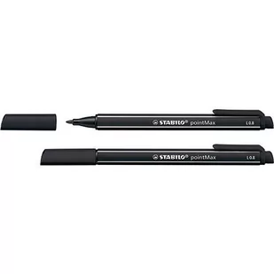 Cienkopis STABILO pointMAX czarny 488/46 - Cienkopisy - miniaturka - grafika 1
