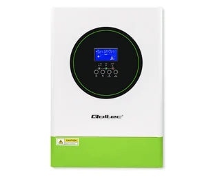 Qoltec Hybrydowy inwerter solarny Off-Grid 6200W 120A/48V MPPT - Inwertery, falowniki - miniaturka - grafika 1