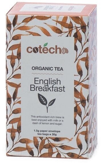 Herbata czarna Cotecho Organic English Breakfast 20x1,5g