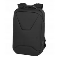 Plecaki szkolne i tornistry - Plecak męski na laptopa R-bag Faster Black - miniaturka - grafika 1