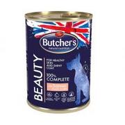 Mokra karma dla psów - Butchers Blue Beauty z łososiem puszka 400g - miniaturka - grafika 1