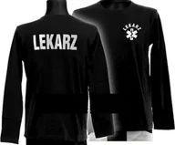 Odzież robocza - Promostars LPP - Koszulka ratownicza ODBLASKOWA męska z długim rękawem czarna - miniaturka - grafika 1