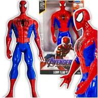 Figurki dla dzieci - Figurka Interaktywna SPIDERMAN Avengers bohater ruchoma duża 30cm dźwięk - miniaturka - grafika 1