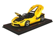 Samochody i pojazdy dla dzieci - Bbr Ferrari Laferrari Aperta Yellow 1:18  Bb3182230Die - miniaturka - grafika 1