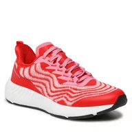 Sneakersy damskie - Sneakersy Fila Novanine Wmn FFW0276.43103 Geranium Pink/Fiery Red - miniaturka - grafika 1