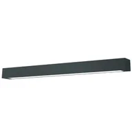 Lampy ścienne - Kinkiet Ibros duży CCT 1xLED czarny GS-LWA-12W BK CCT - miniaturka - grafika 1