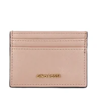 Portfele - Etui na karty kredytowe Gino Rossi QYL0023 Różowy - miniaturka - grafika 1