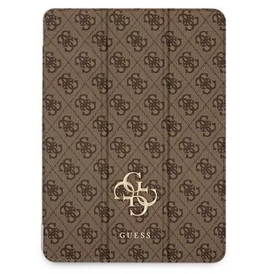 Guess Etui na tablet Etui GUIC11G4GFBR Apple iPad Pro 11 2021 3 generacji Book Cover brąz/brown 4G Collection GUE1227BR - Etui do tabletów - miniaturka - grafika 1