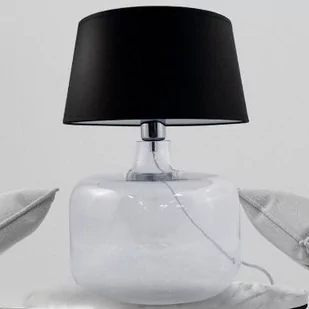 Lampa stołowa BATUMI TRANSPARENT 5528BK Zumaline przezroczysty 002177-014426 - Lampy stojące - miniaturka - grafika 1