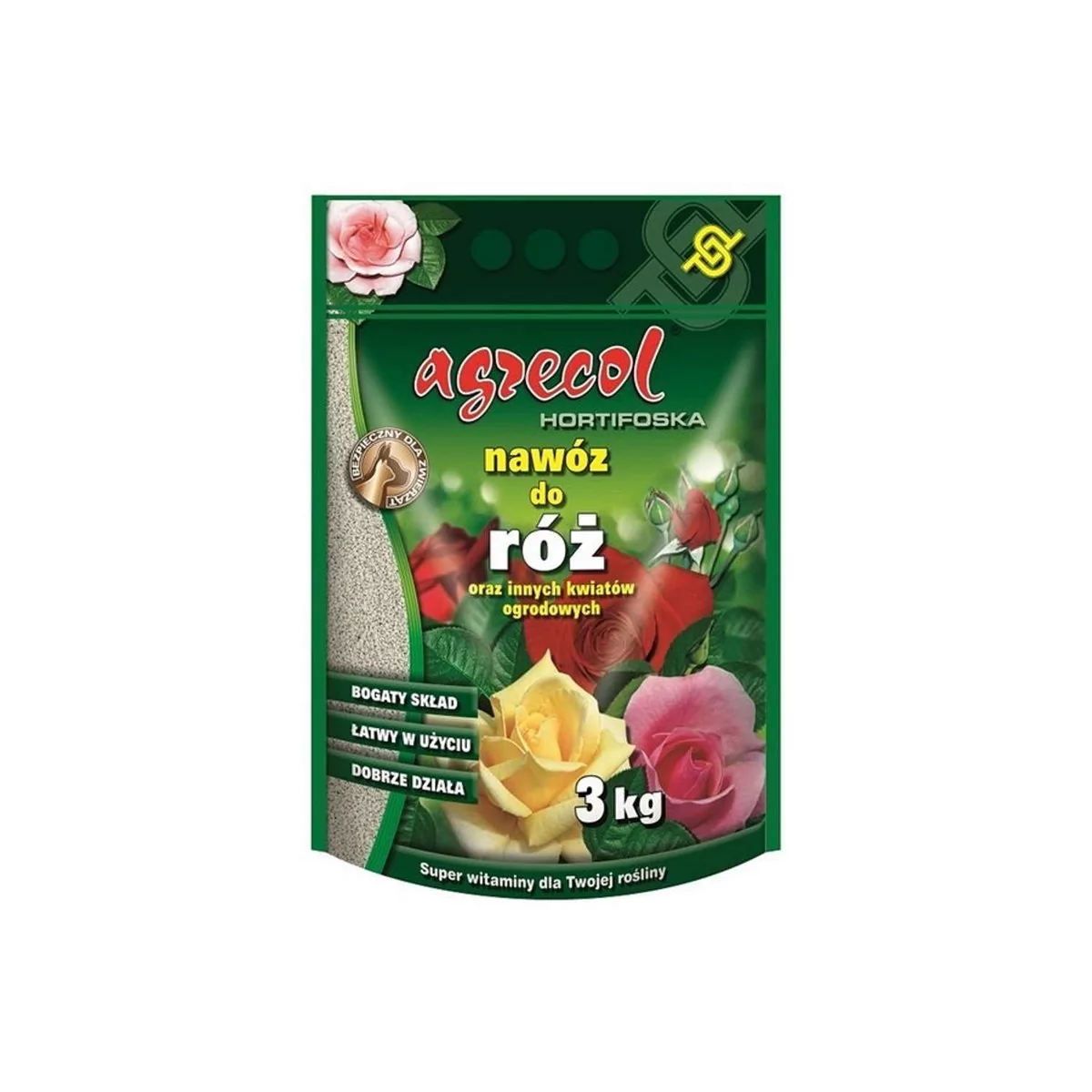 Agrecol Hortifoska do róż 3kg