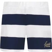 Spodnie i spodenki dla dziewczynek - Guess Szorty | Regular Fit - miniaturka - grafika 1