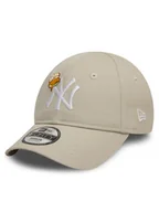 Czapki dla dzieci - New Era Czapka z daszkiem Jr Icon 9FORTY New York Yankees 60595414 Beżowy - miniaturka - grafika 1