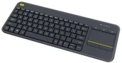 Klawiatury - Logitech K400 Plus Keyboard, Pan Nordic - miniaturka - grafika 1