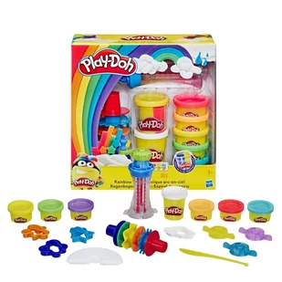 Play-Doh Ciastolina Tęczowa wirówka E5372 - Masy plastyczne - miniaturka - grafika 1
